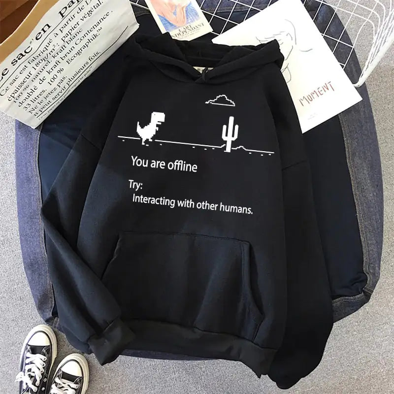 Sudadera Minijuego Dinosaurio