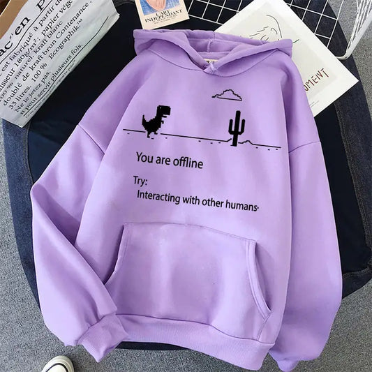 Sudadera Minijuego Dinosaurio