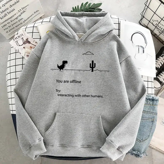 Sudadera Minijuego Dinosaurio