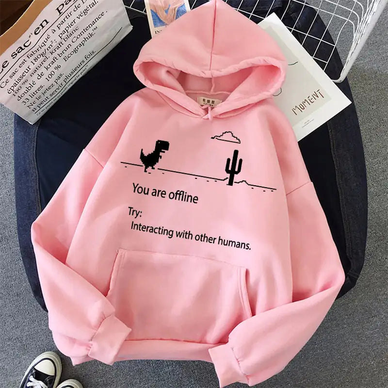 Sudadera Minijuego Dinosaurio