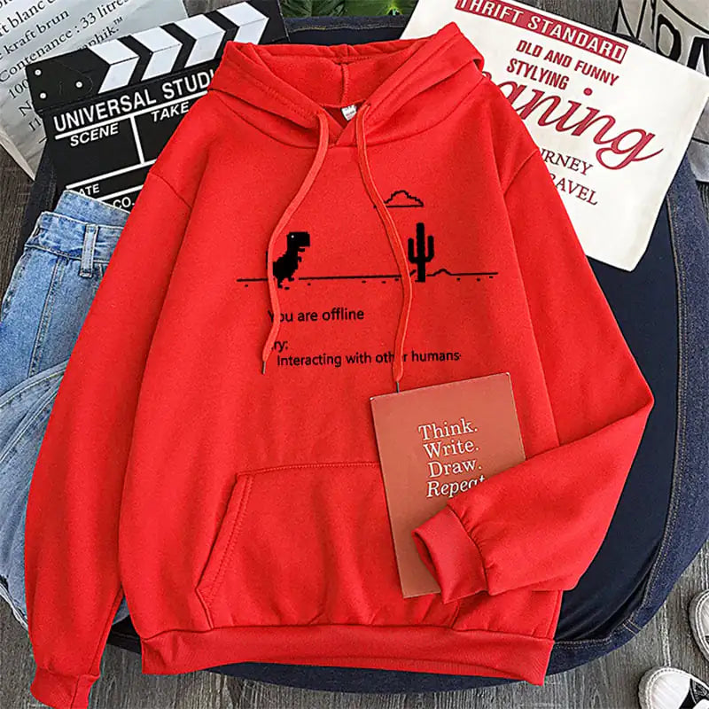 Sudadera Minijuego Dinosaurio