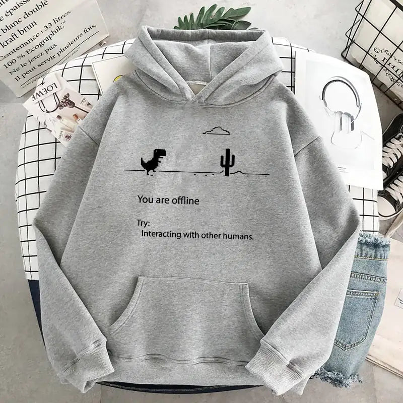 Sudadera Minijuego Dinosaurio